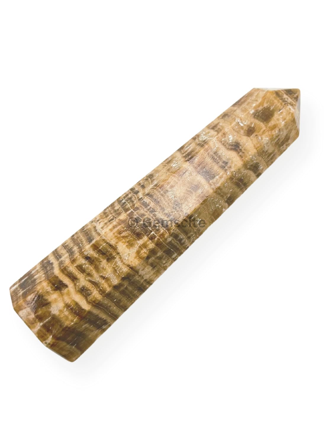 Wholesale Gem Shop aragonite obelisk tower handcrafted with pyramid-like tip for collectable beauty