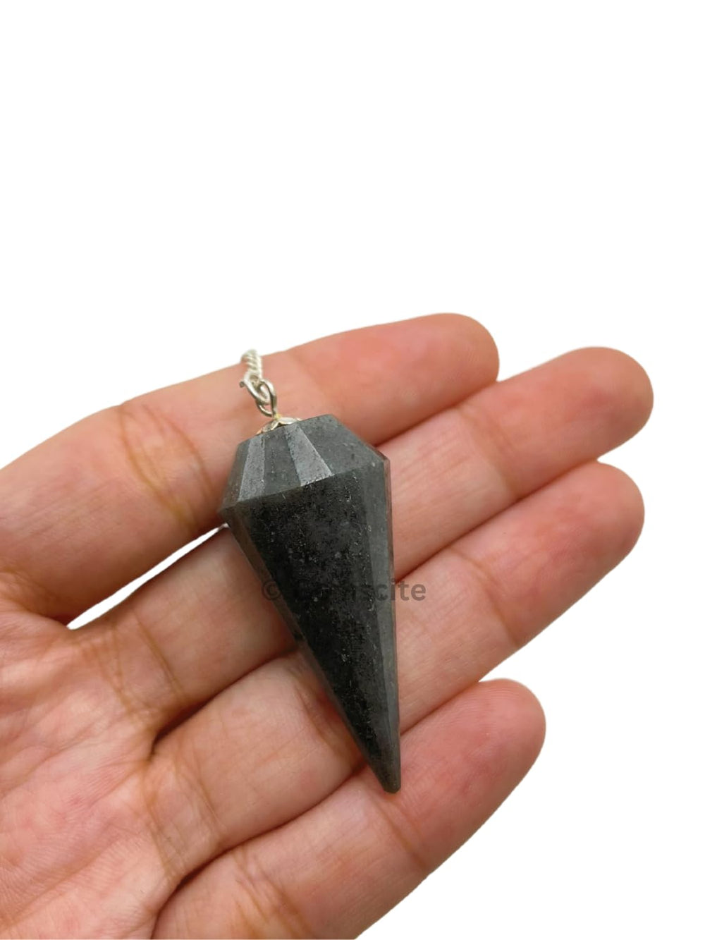 Wholesalegemshop Blue Aventurine Pendulum with free pouch for travel and storage