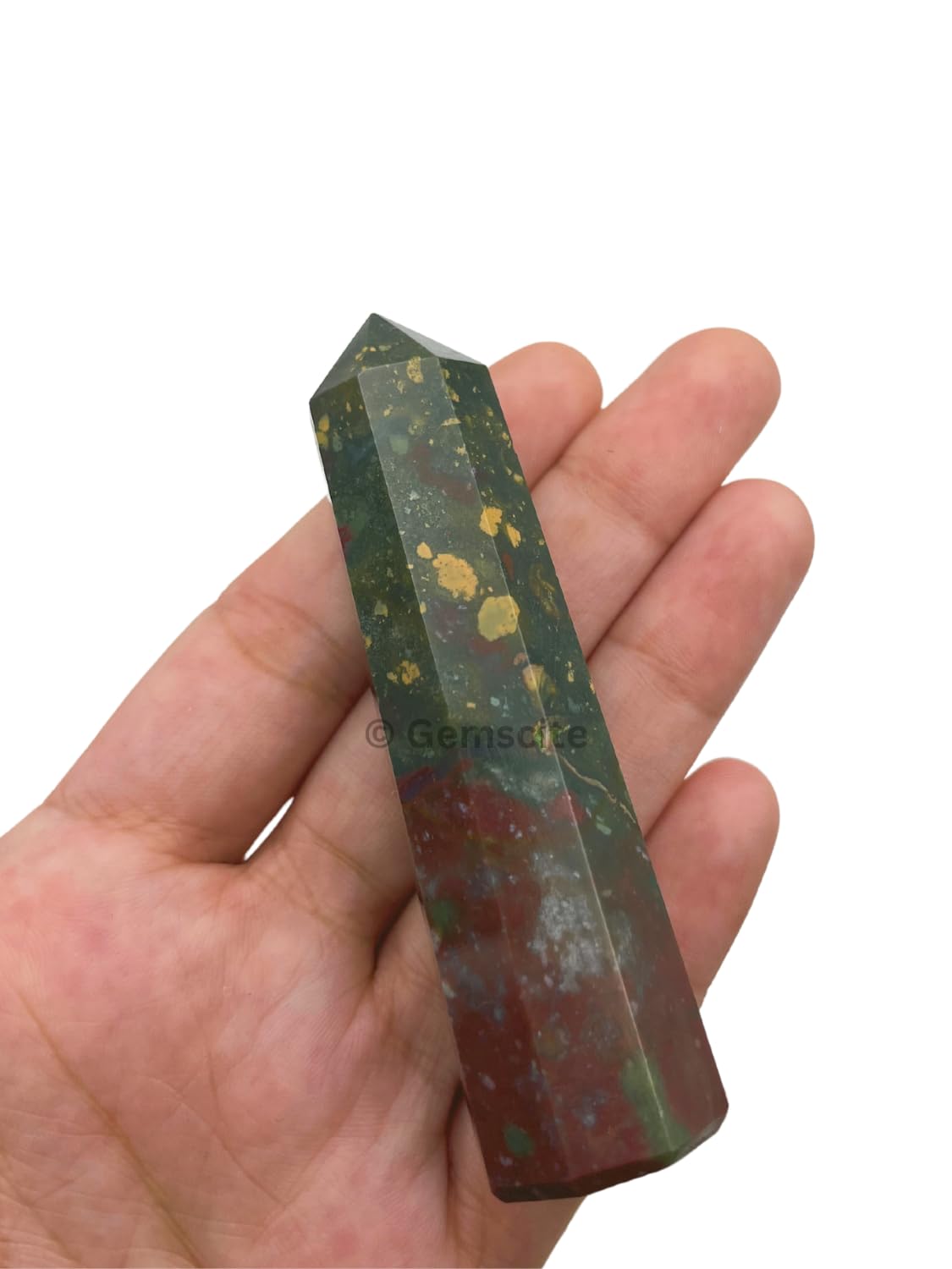 Wholesale Gem Shop earth wand polished sheen for elegant desk accent.