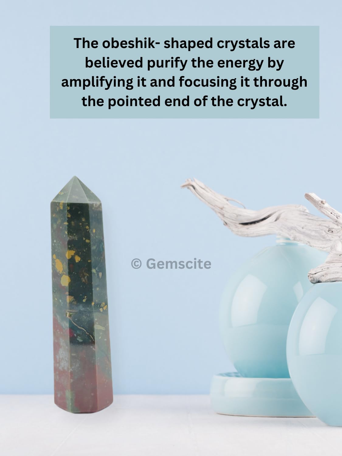 Wholesale Gem Shop Egyptian obelisk top design for classic ornamental appeal.