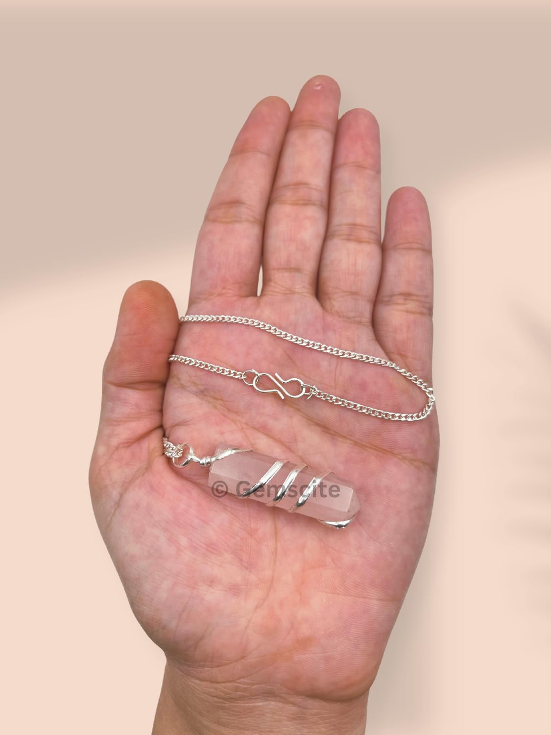 Wholesale Gem Shop everyday wear crystal necklace styled with a casual outfit