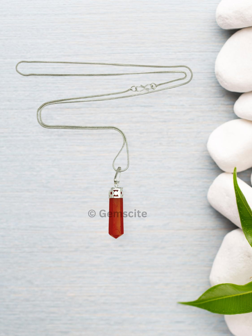 Raw crystal detail of Gemscite highlighting unique facets and chakra links
