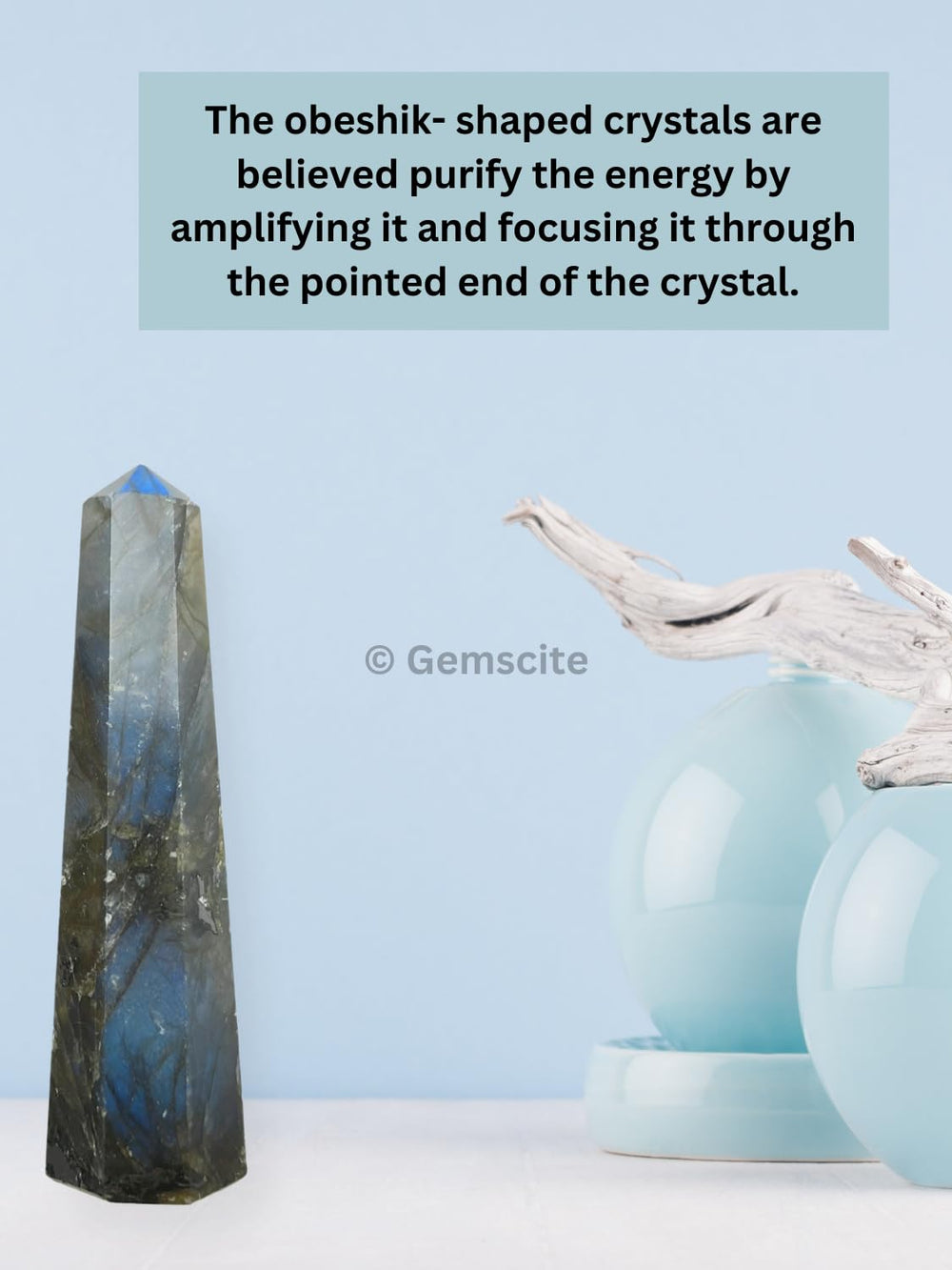 Wholesale Gem Shop Labradorite obelisk for Reiki practice