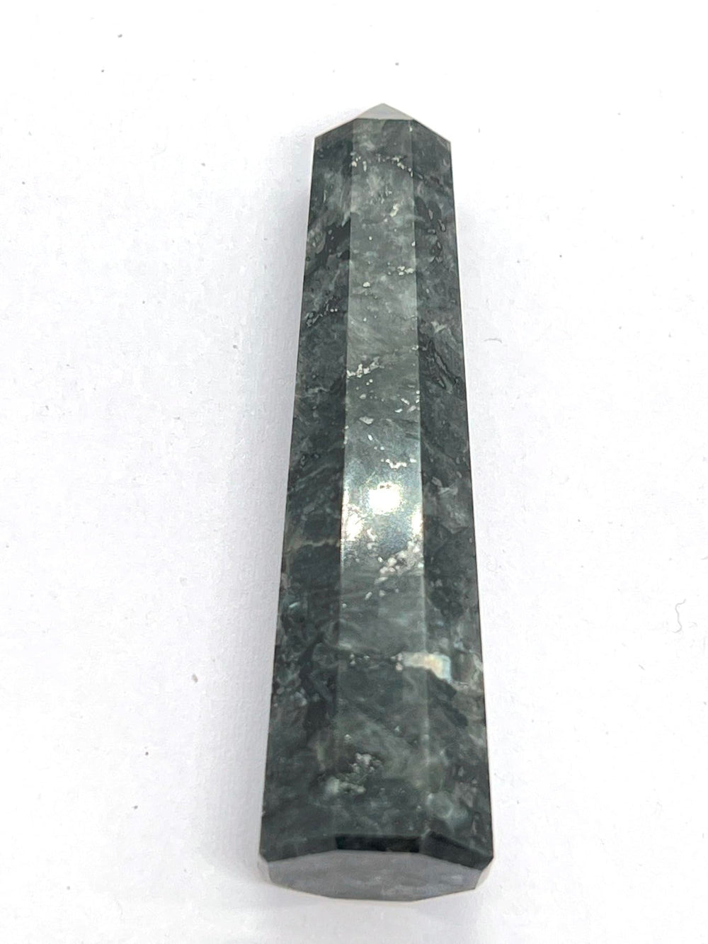 WholesaleGemShop larvikite obelisk tower for reiki use and protective energy