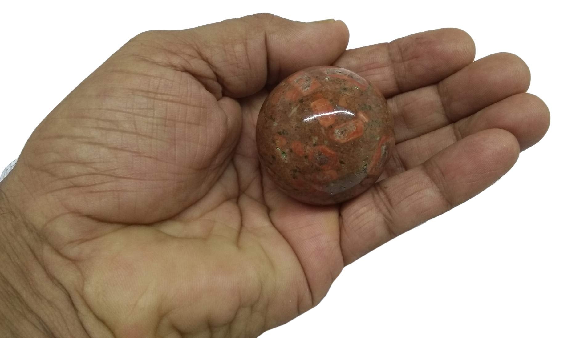 Wholesale Gem Shop Picasso Jasper ball energy radiates in all directions.