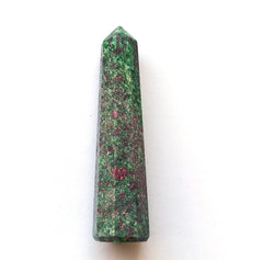 Wholesale Gem Shop ruby zoisite aura rock crystal showing natural color contrasts