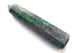 Wholesale Gem Shop ruby zoisite obelisk with pyramid top, focal decor