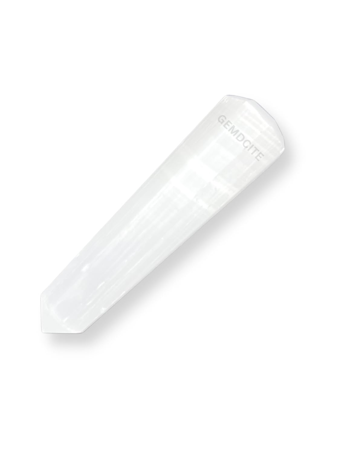 Wholesale Gem Shop selenite obelisk 70mm packaging-friendly design ships securely.