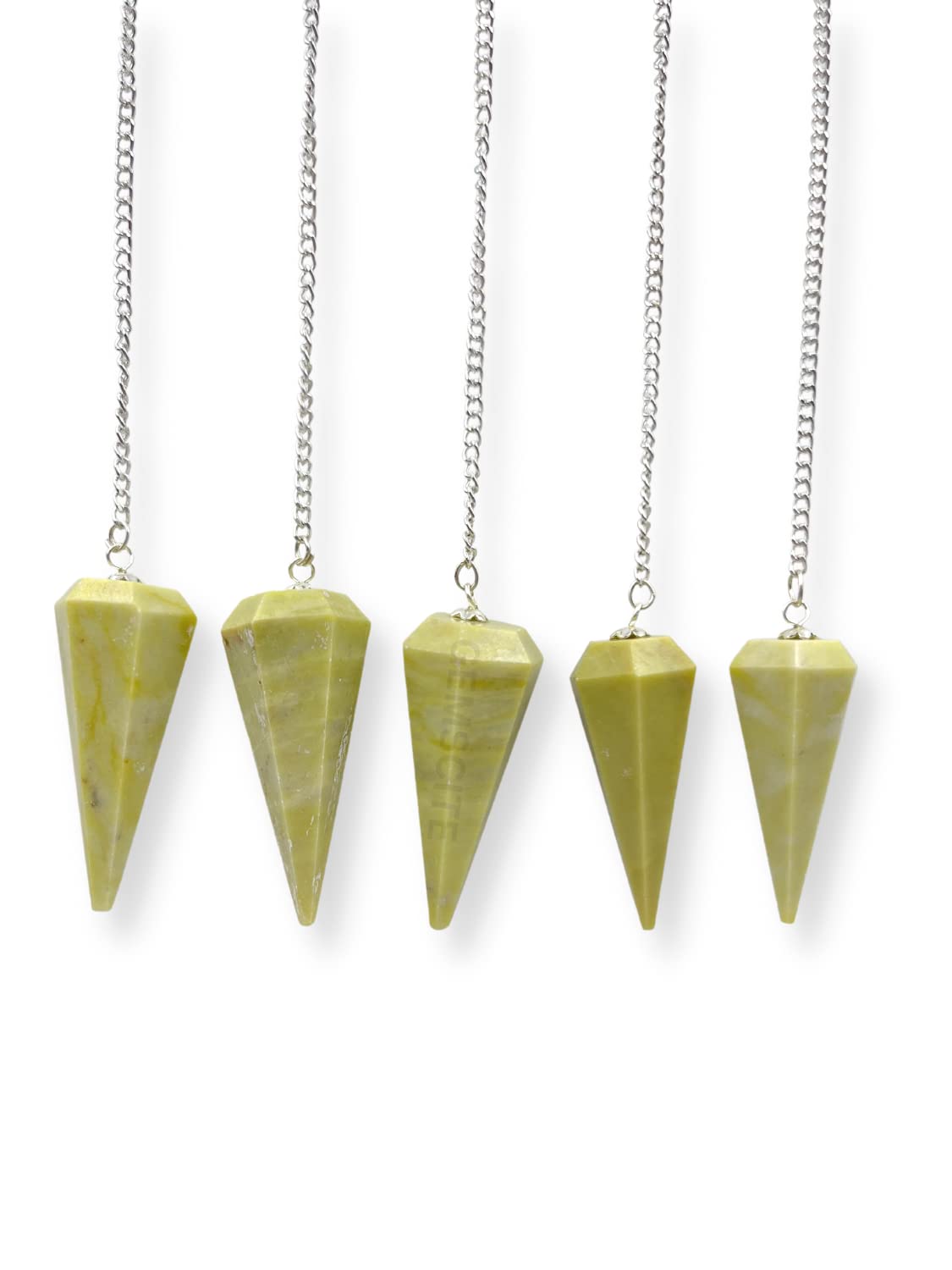 Wholesale Gem Shop serpentine pendulum crystal glow enhancing mindful awareness