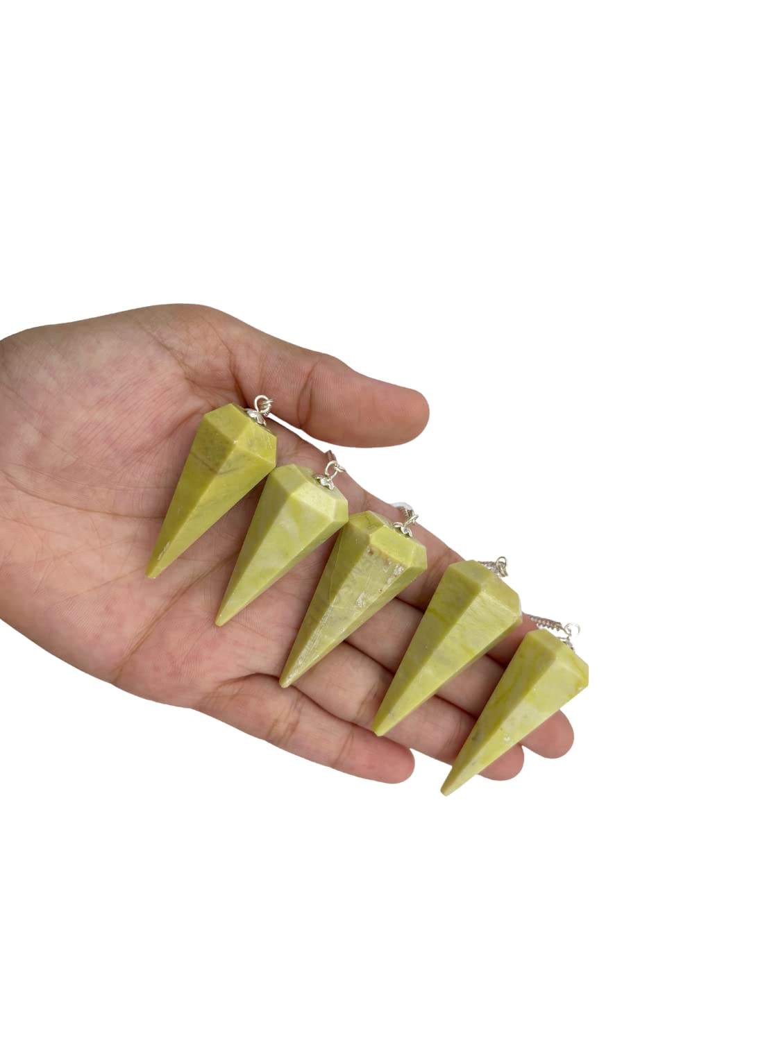 Wholesale Gem Shop serpentine pendulum for DIY jewelry and craft projects