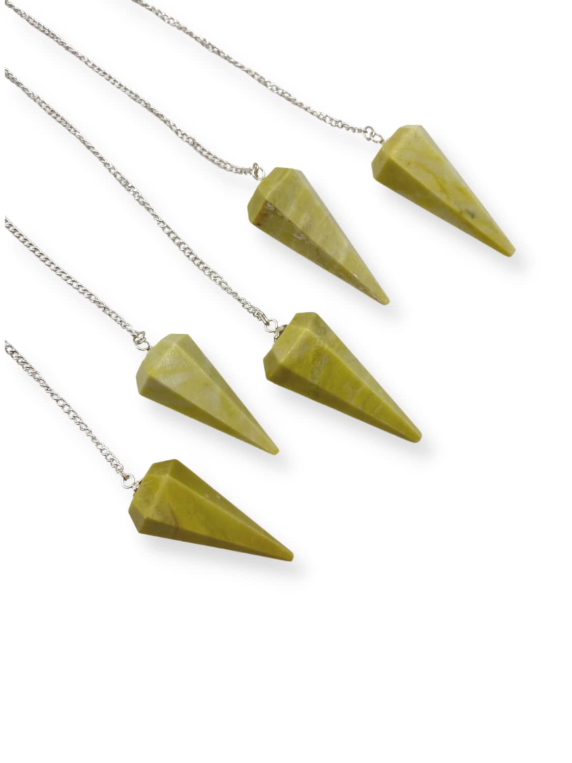 Wholesale Gem Shop serpentine pendulum handheld for focused energy work and introspection