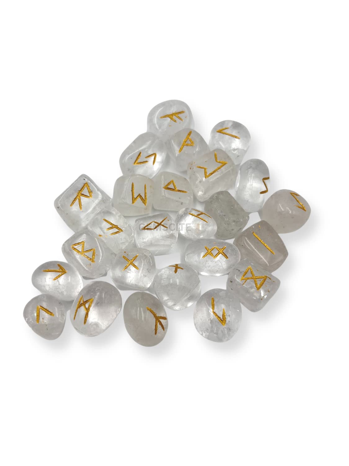WholesaleGemShop velvet bag accompanies the rune set for safe storage
