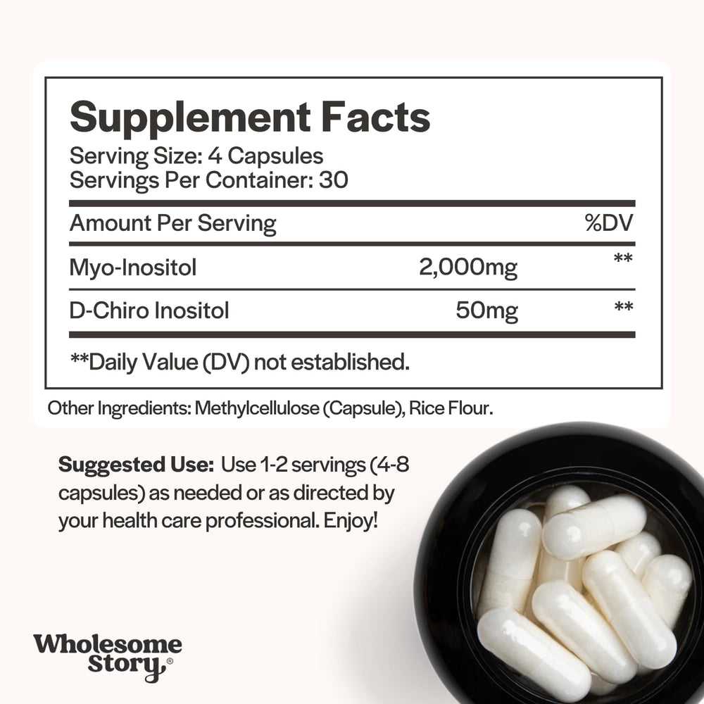Wholesome Story cycle harmony capsules arranged to illustrate easy daily use.