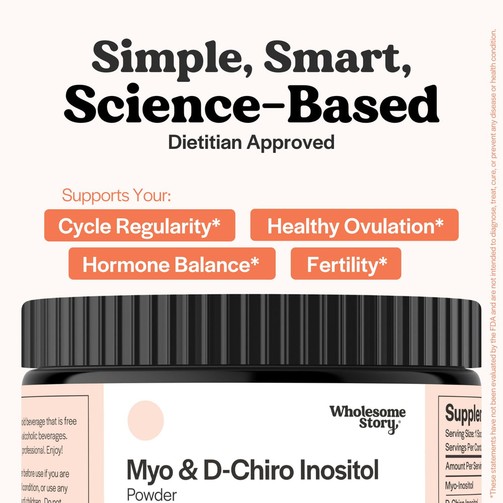 Wholesome Story powder scoop shows precise serving portioning for consistent daily intake.