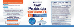 Wholesome Wellness doctor-formulated probiotic capsules for adults