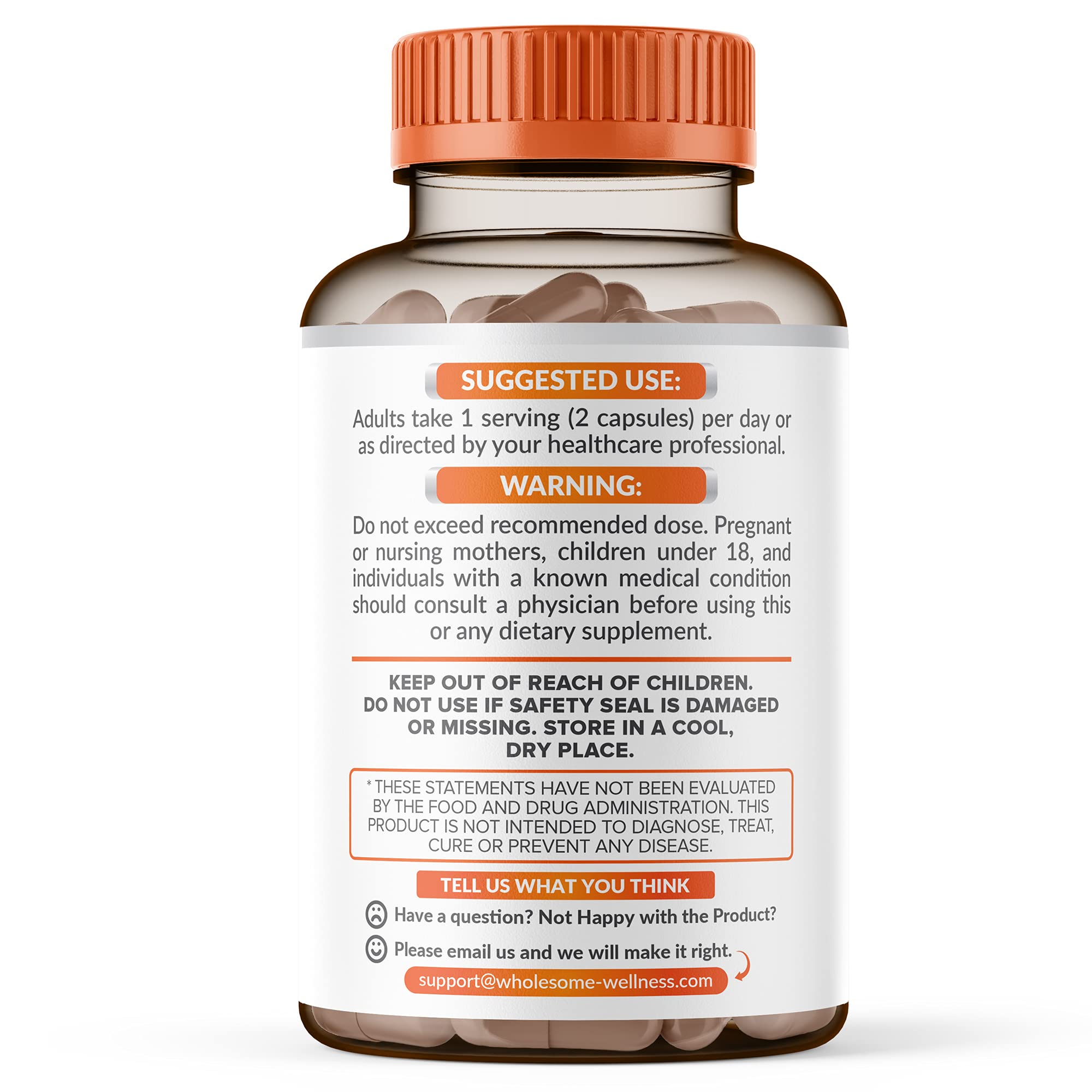 Wholesome Wellness Liposomal Vitamin C packaging highlighting premium formula