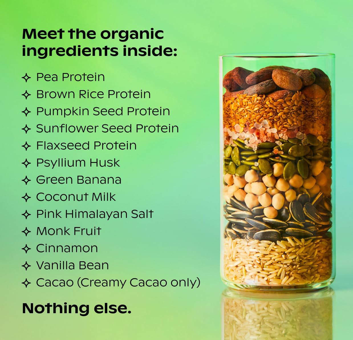Wholier Plant Protein creamy shake texture ideal for quick nutrition