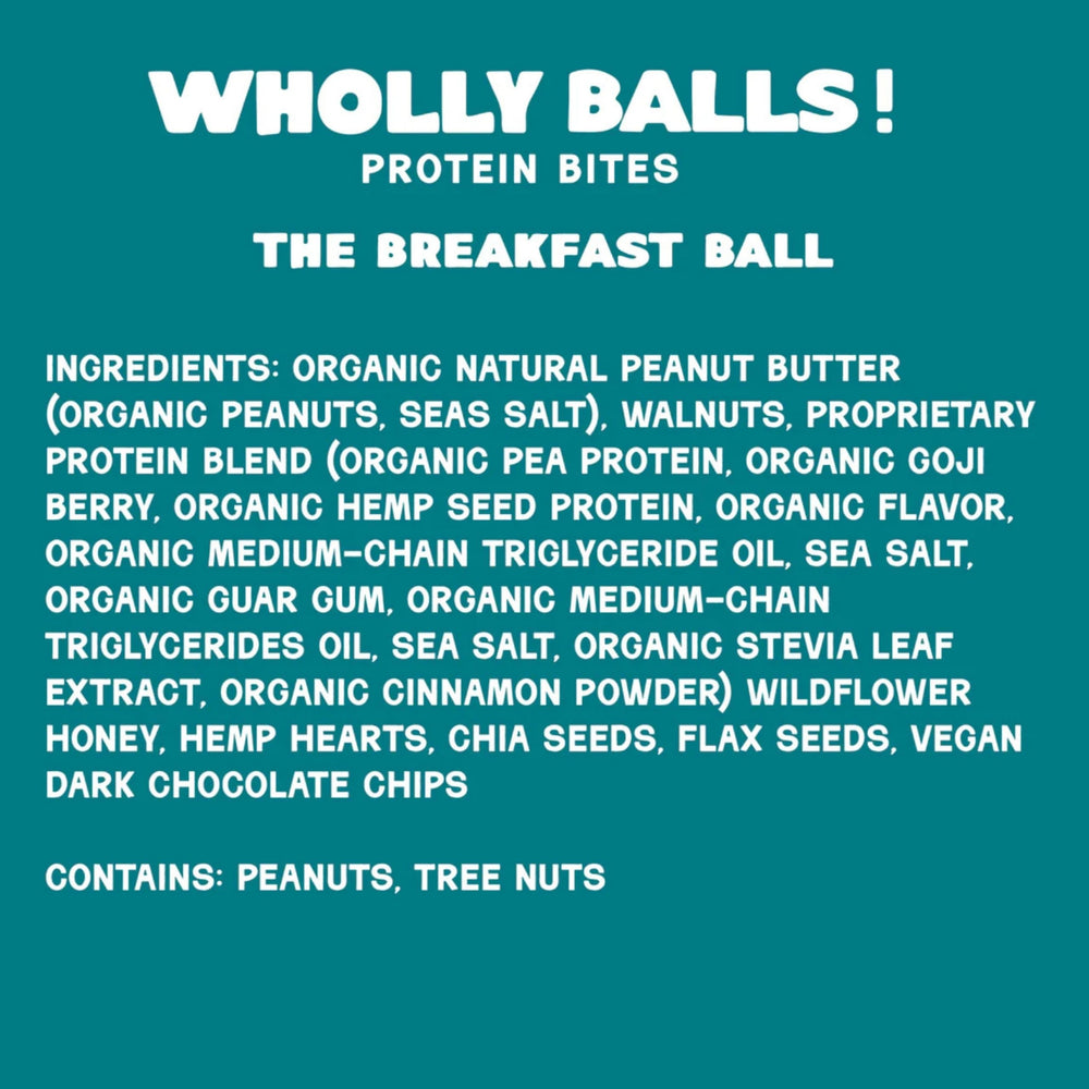 Wholly Balls Mocha Hazelnut bites shown as a post-workout pick-me-up.