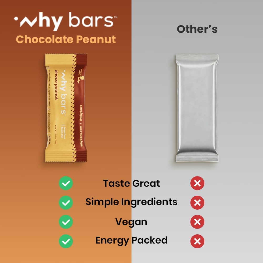 Why Bars Apple Almond bar makes a wholesome breakfast or hike companion