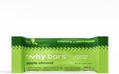 Why Bars Apple Almond ingredients with chia seeds highlight clean plant-based nourishment.
