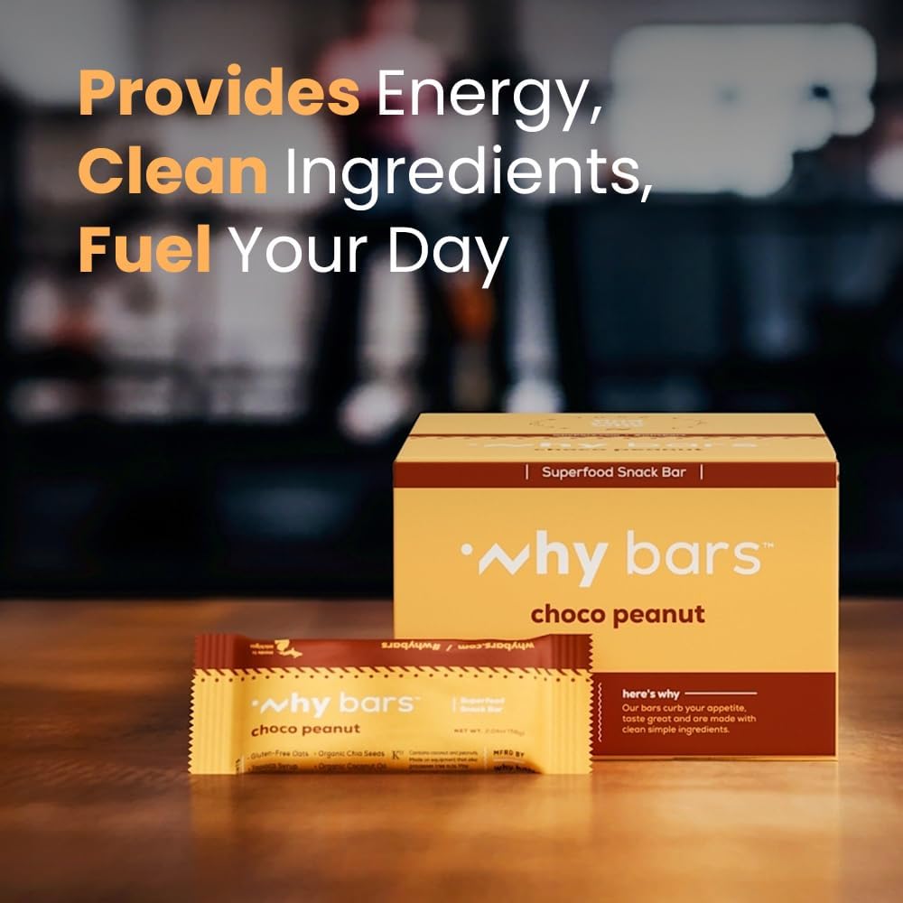 Why Bars Mango Ginger bar provides tropical flavor and energy support