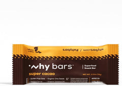 Why Bars packaging and bars highlight clean ingredients for healthy snacking.