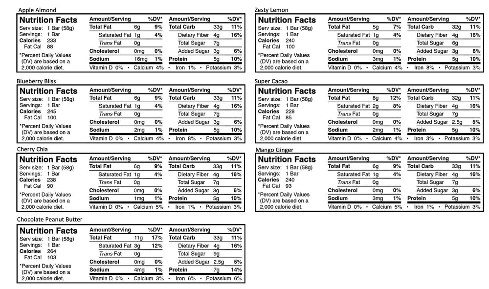 Why Bars protein bars label close-up showing clean ingredients
