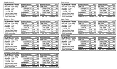 Why Bars protein bars label close-up showing clean ingredients