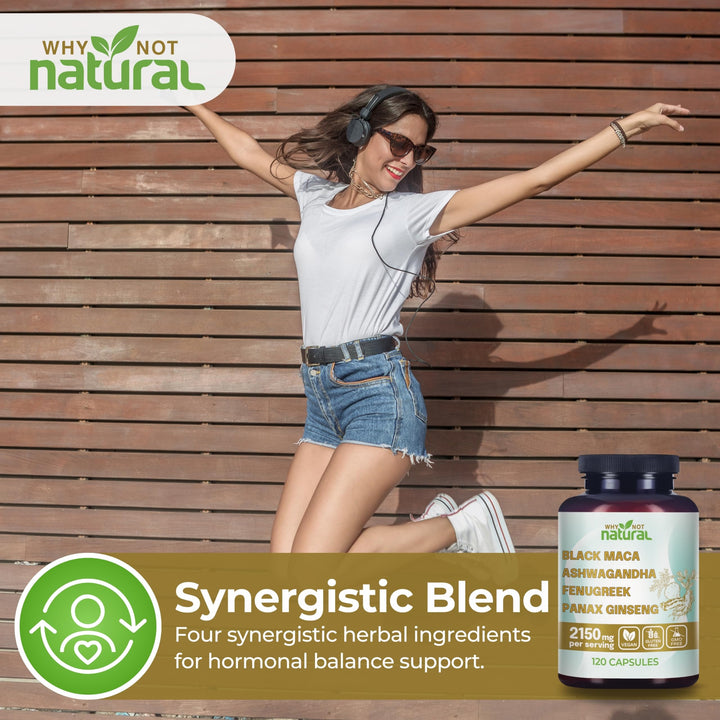 Why Not Natural organic ingredients label detail emphasizing purity.