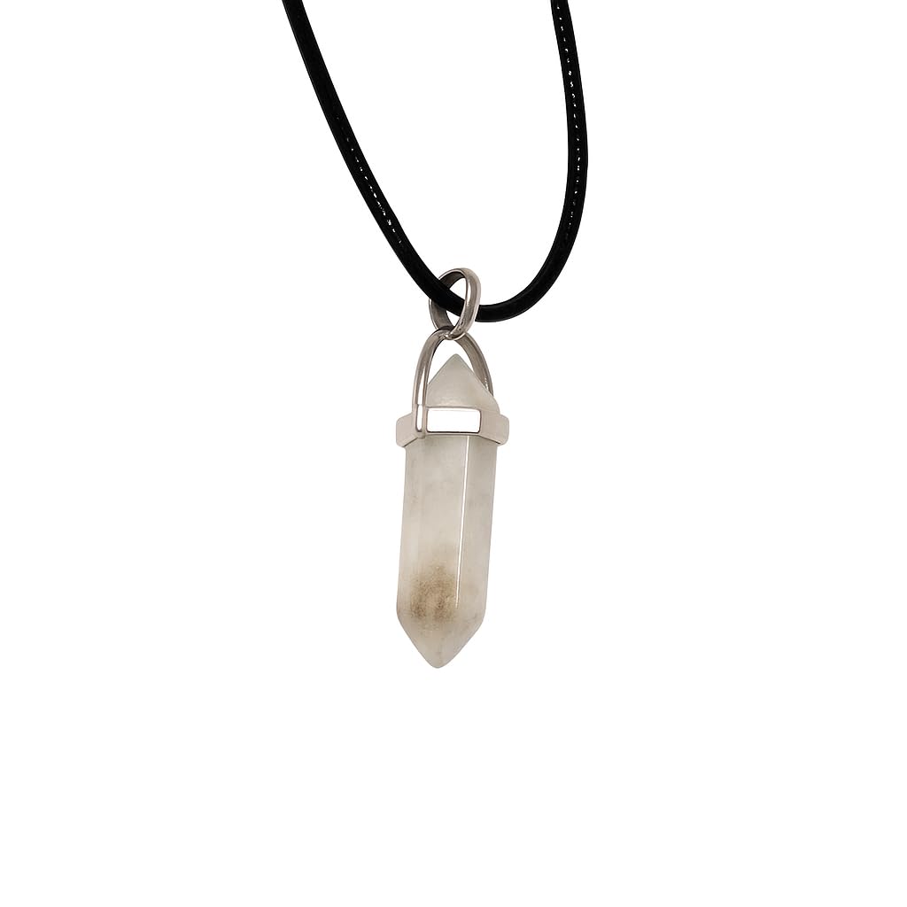 Wiccan Smoky Quartz pendant closeup highlighting grounding energy for daily wear.