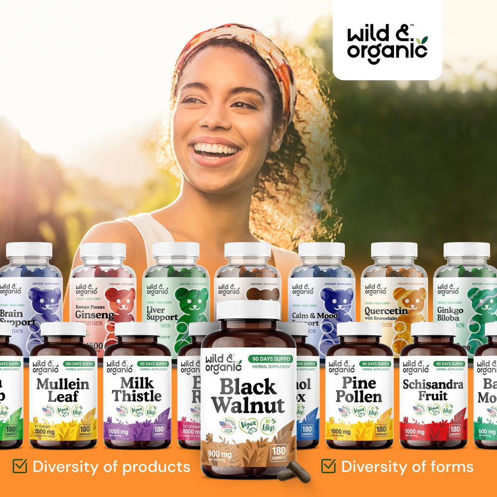 Wild and Organic use scene shows easy-to-take capsules in routine