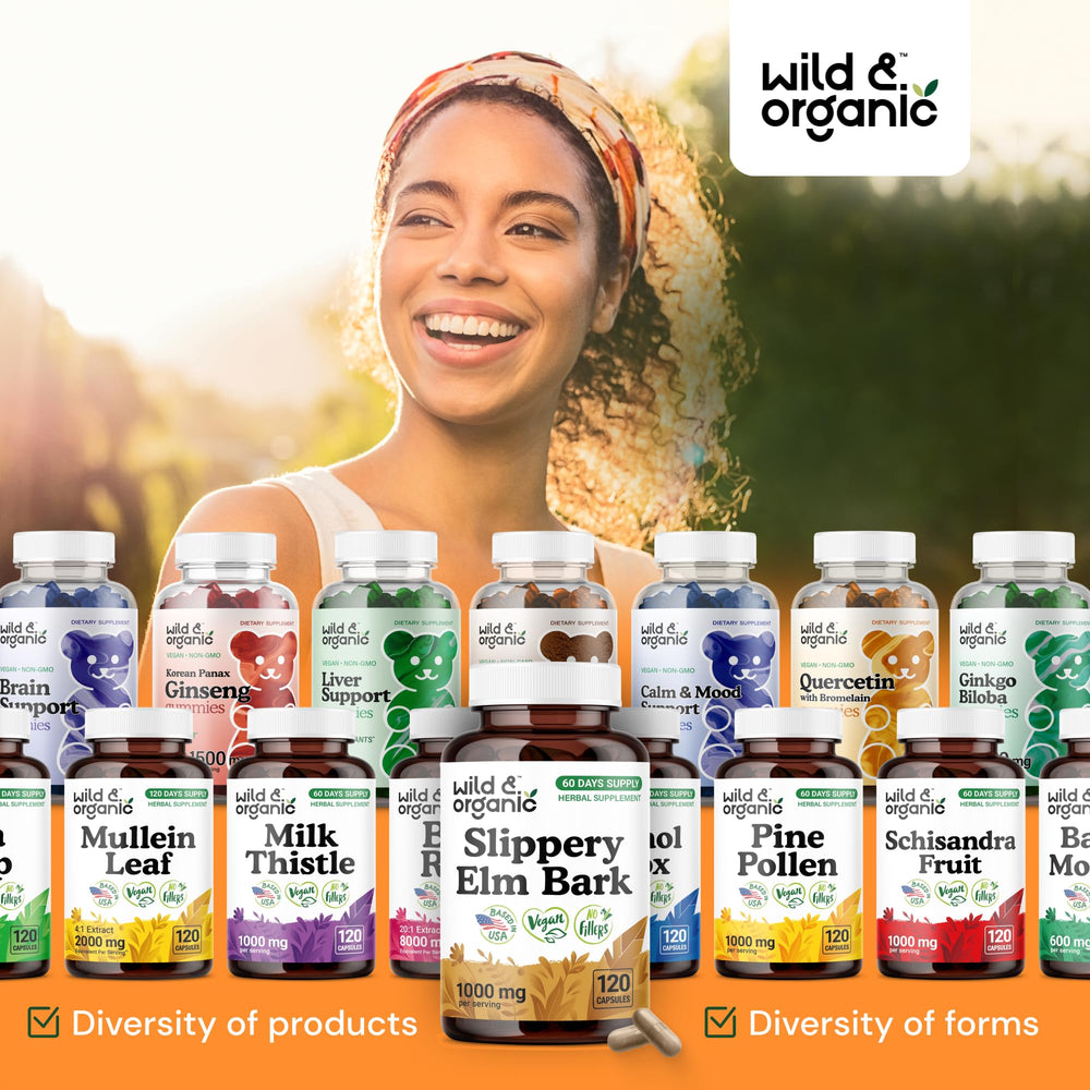 Wild & Organic daily routine image with water, illustrating easy intake.