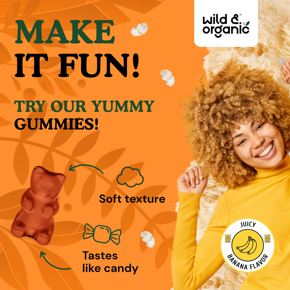 Gummies with 1000 mg per chew for focused daily use.