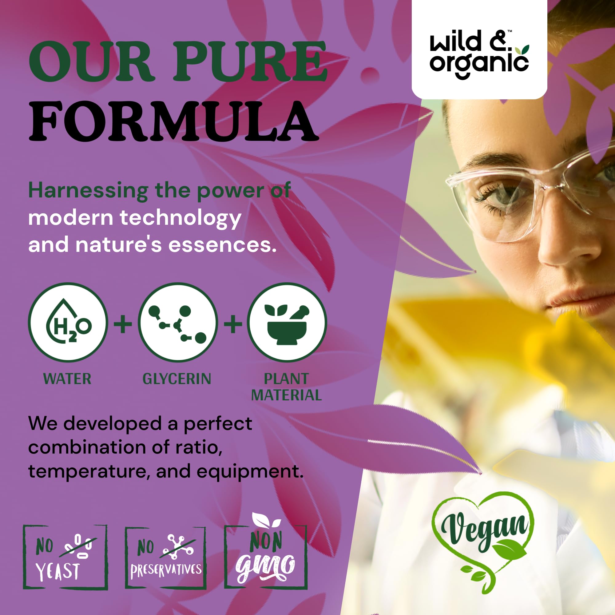 Wild & Organic saffron drops dispense demonstrates precise daily dosing.
