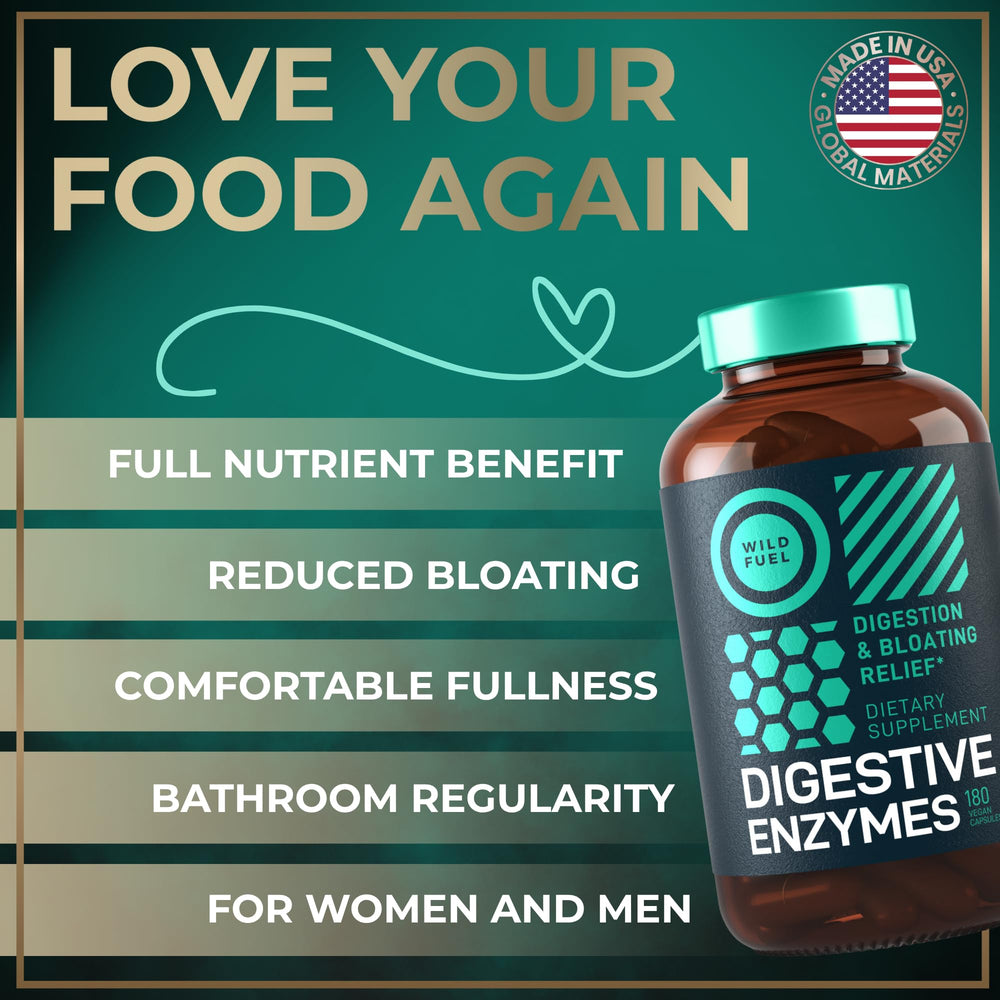 Product serving suggests one capsule per day for digestion after meals.