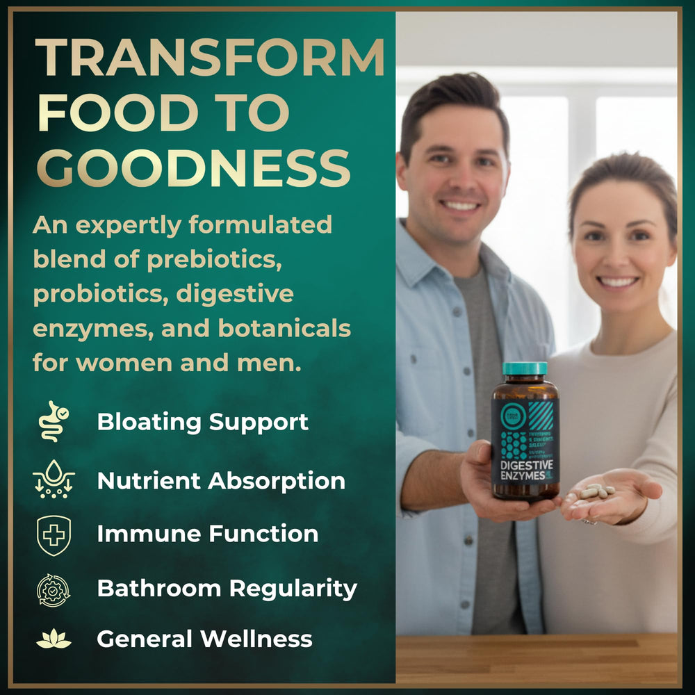 Capsules close-up showing vegan digestives for daily support.