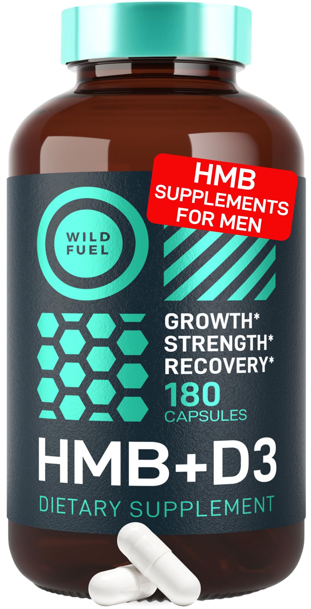 Multi-angle shot displays the formula in a trusted premium supplement category.