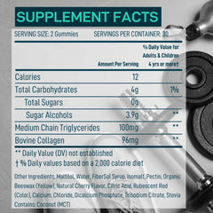 WILD FUEL MCT Gummies collagen boost highlighted for performance