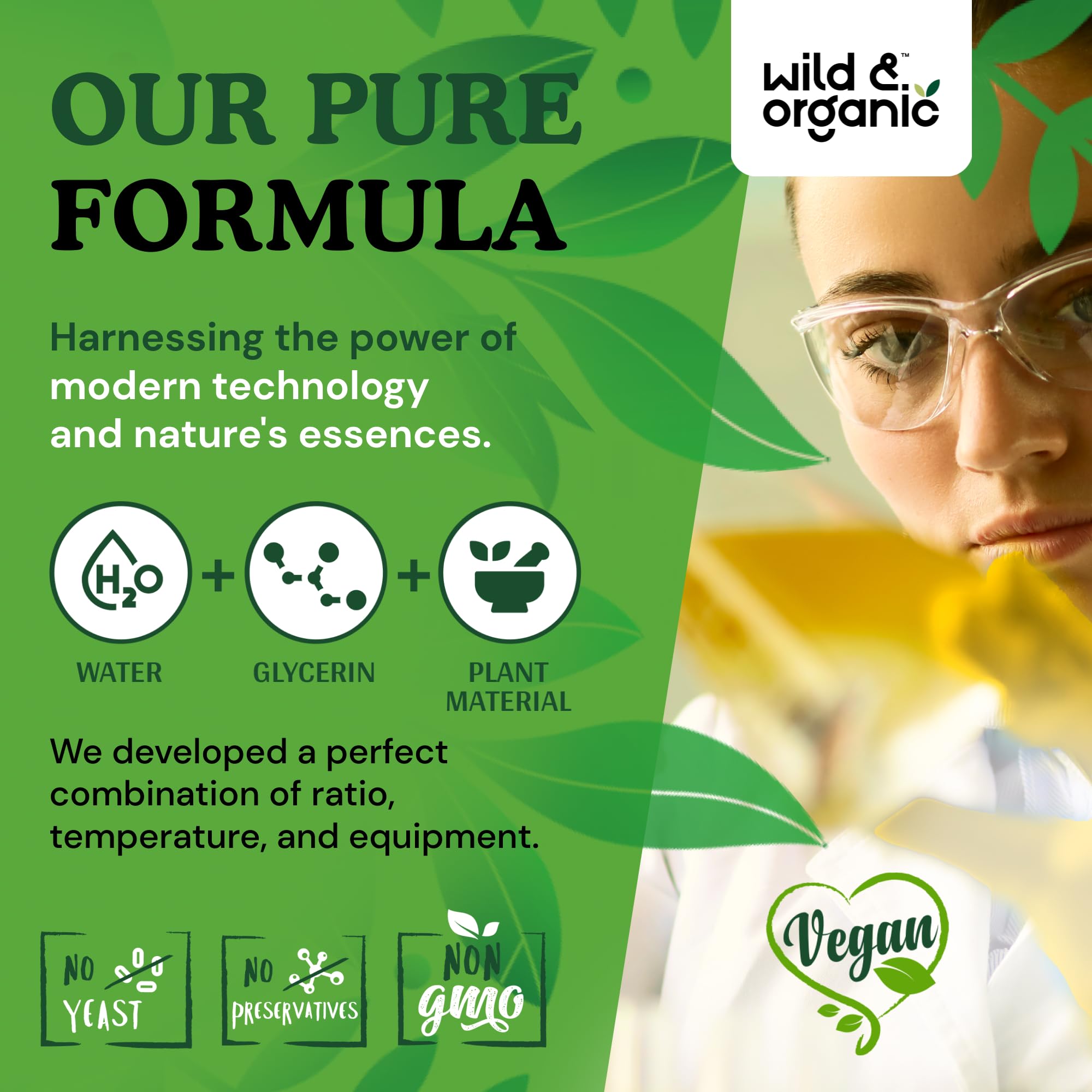 Wild & Organic cryptolepis 84-day supply packaging highlights long-lasting routine.