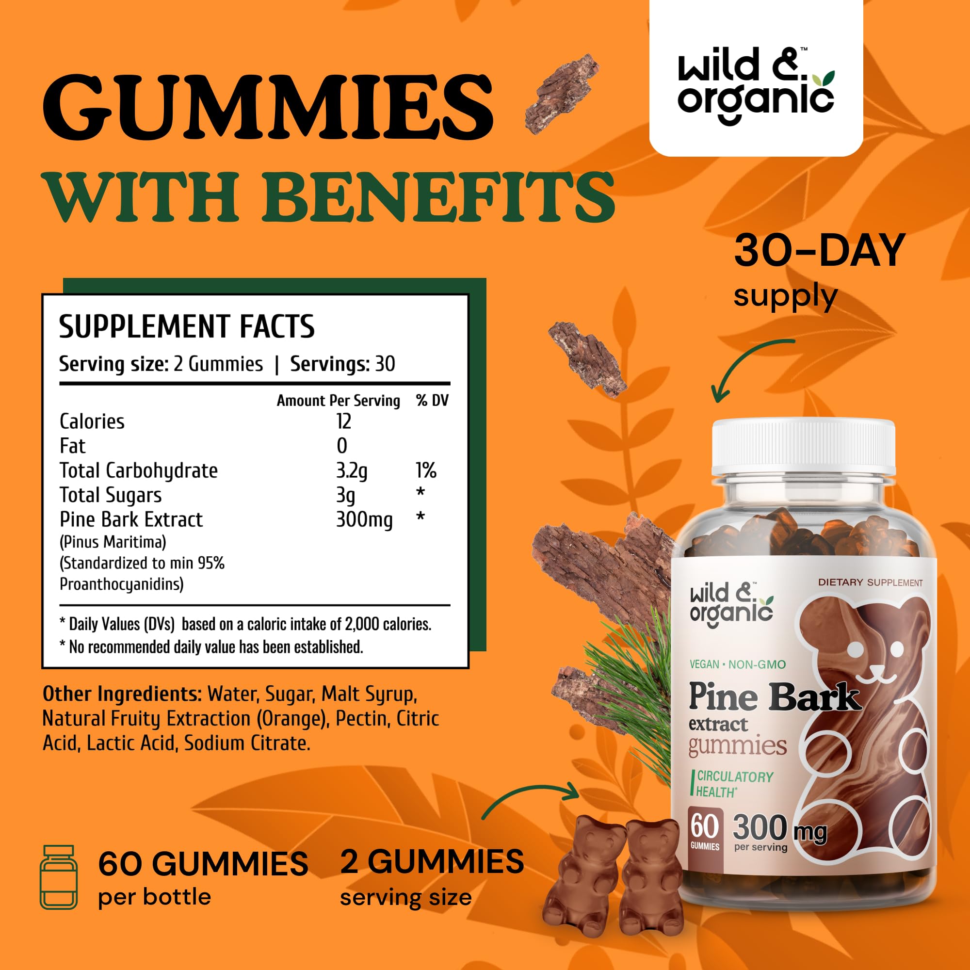 Soft, pectin-based vegan gummies texture highlighted