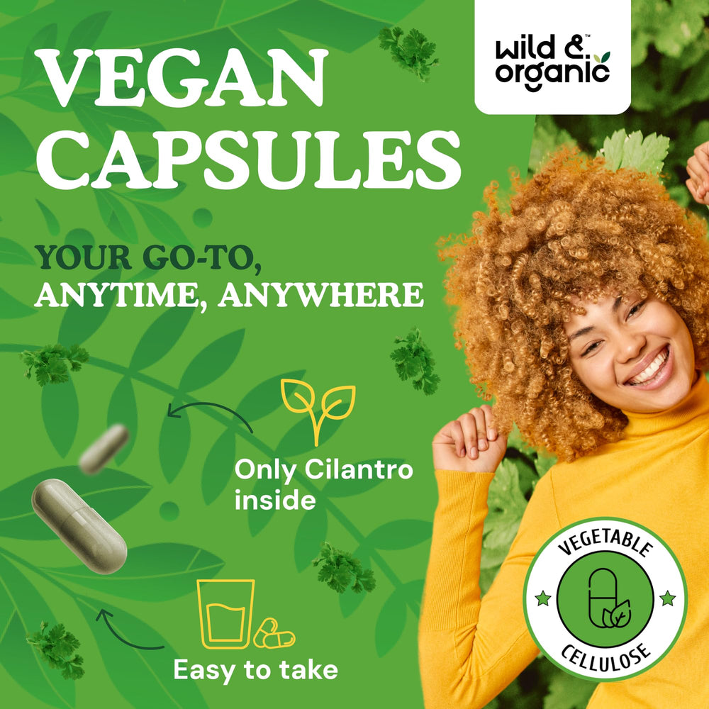 Vegan formula badge on bottle highlights no fillers.