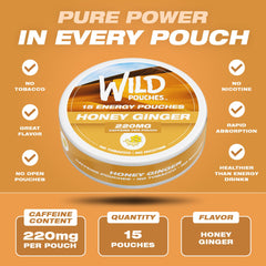 Wild Pouches on-the-go pack held to demonstrate portable daily energy.