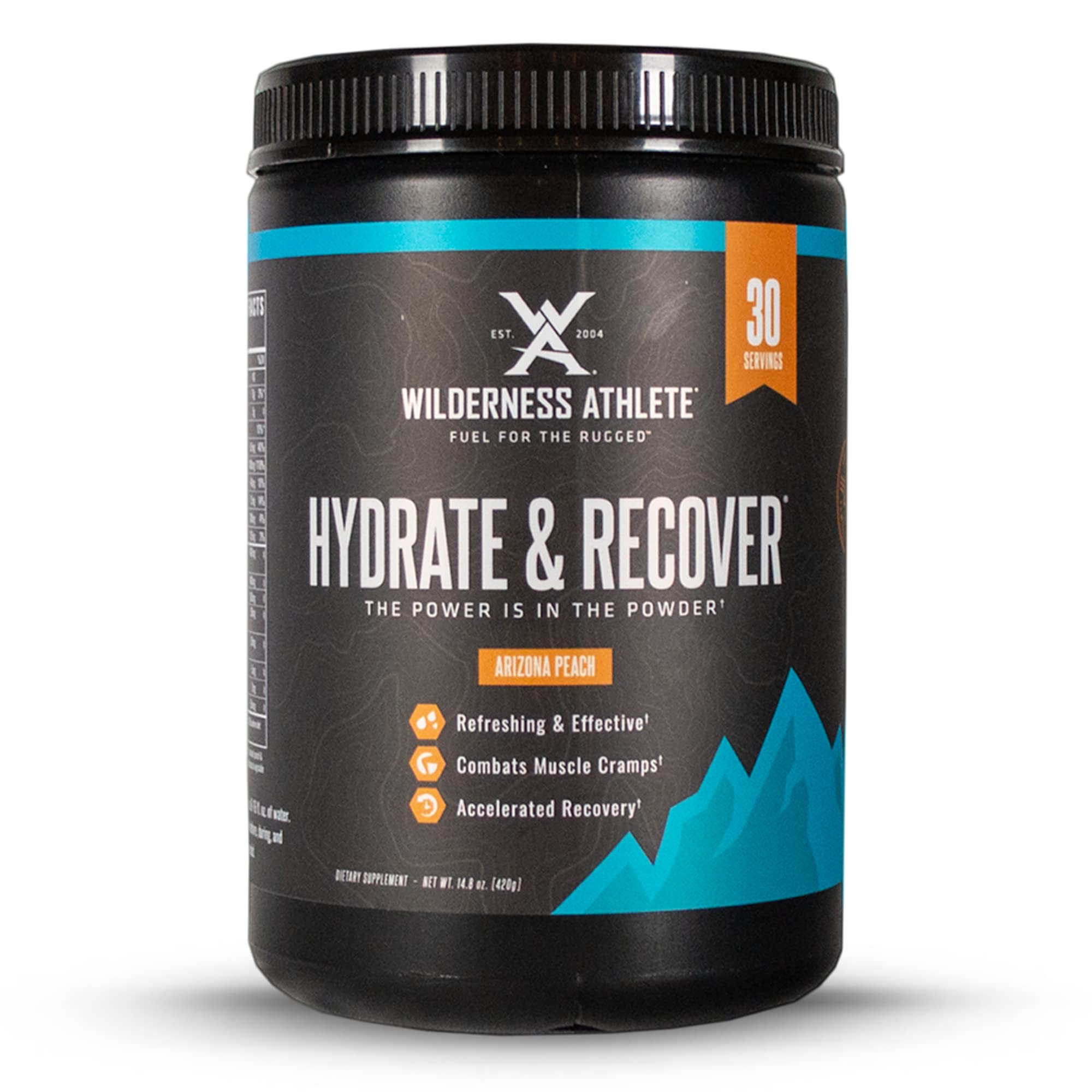 Wilderness Athlete Hydrate & Recover Arizona Peach tub for outdoor hydration
