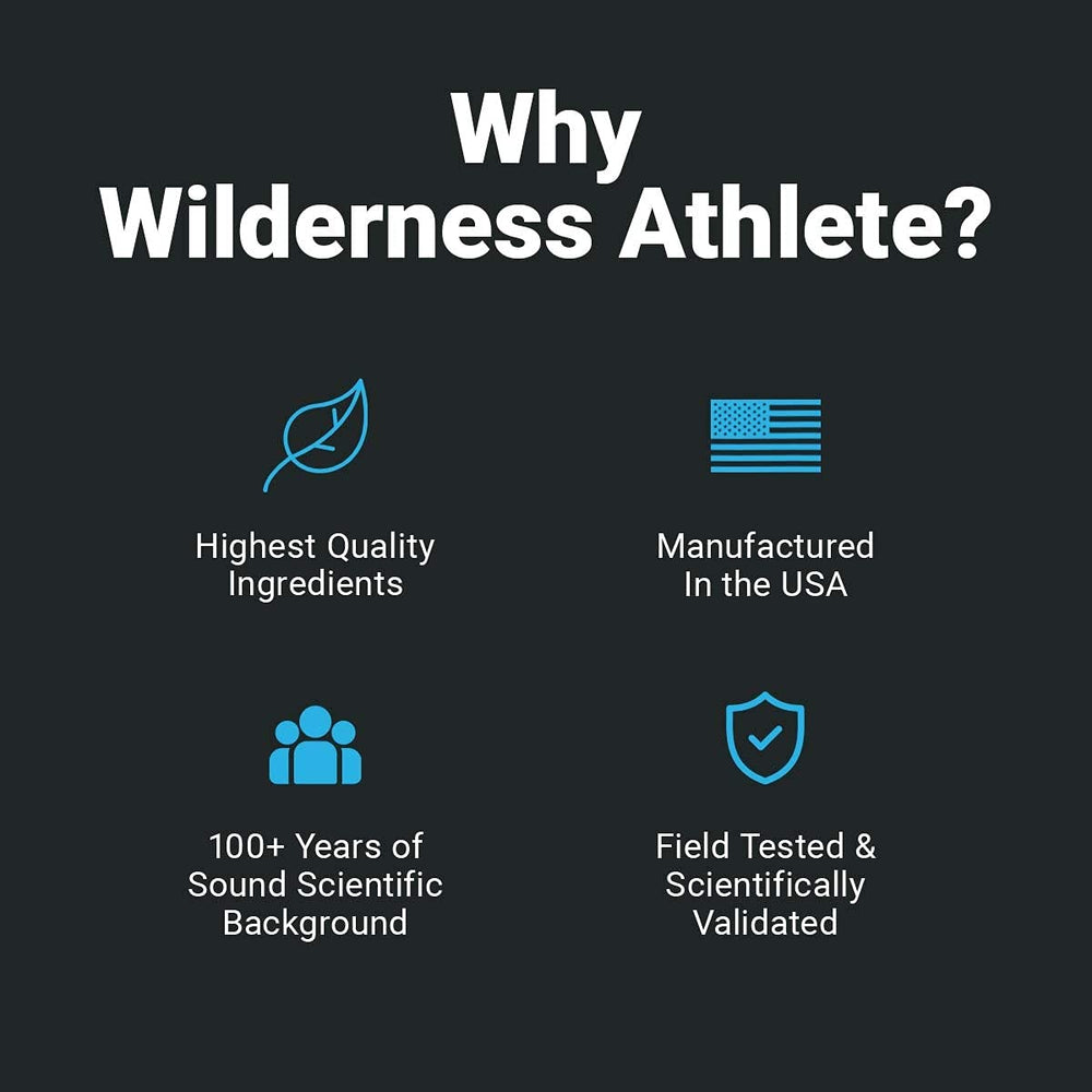 On-the-go Wilderness Athlete single-serving packets in gym bag