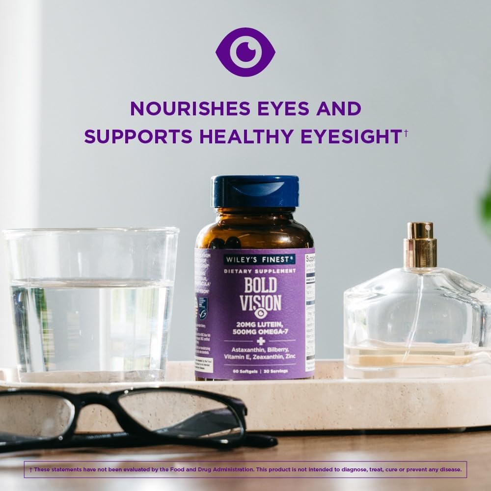 Wiley's Finest Bold Vision: luteína para apoyar la salud ocular