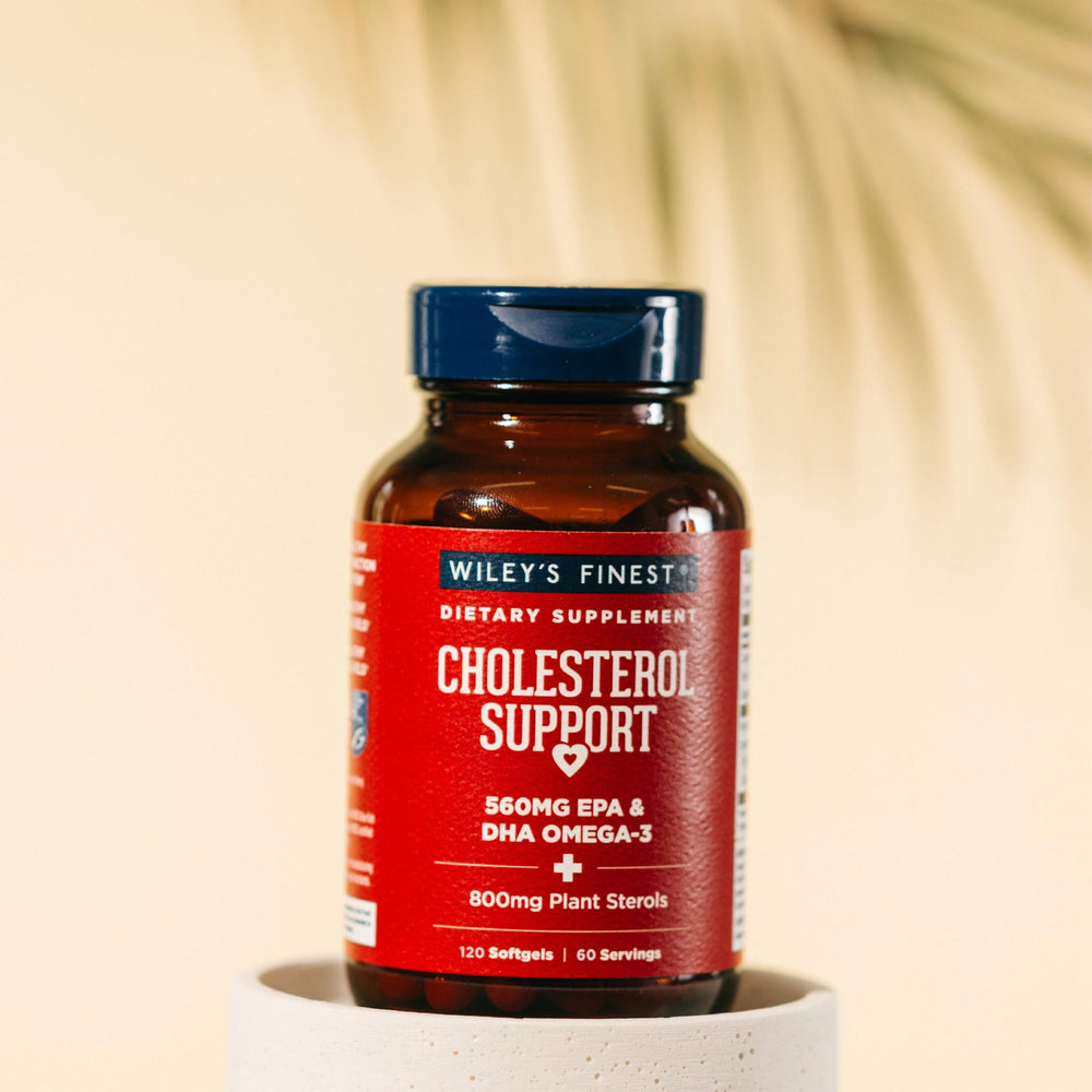 MSC-certified sustainability seal on Wiley's Finest packaging
