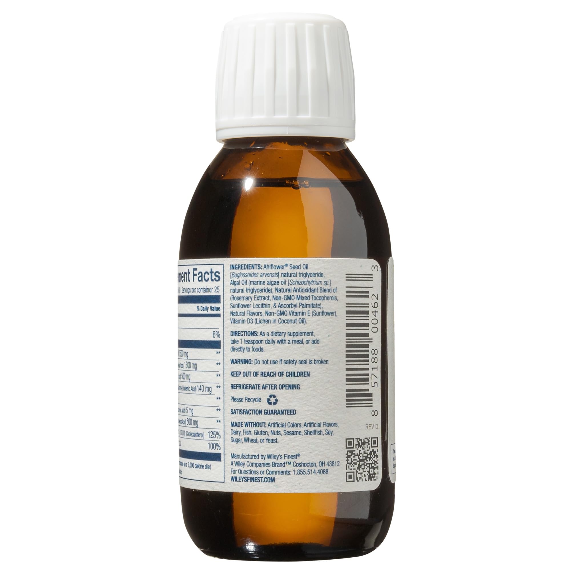 Vitamin D3 badge on CatchFree label signaling bone health support