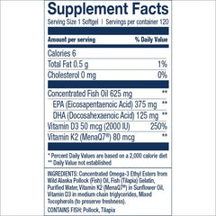 Wiley's Finest bottle open, ready for daily fish oil intake