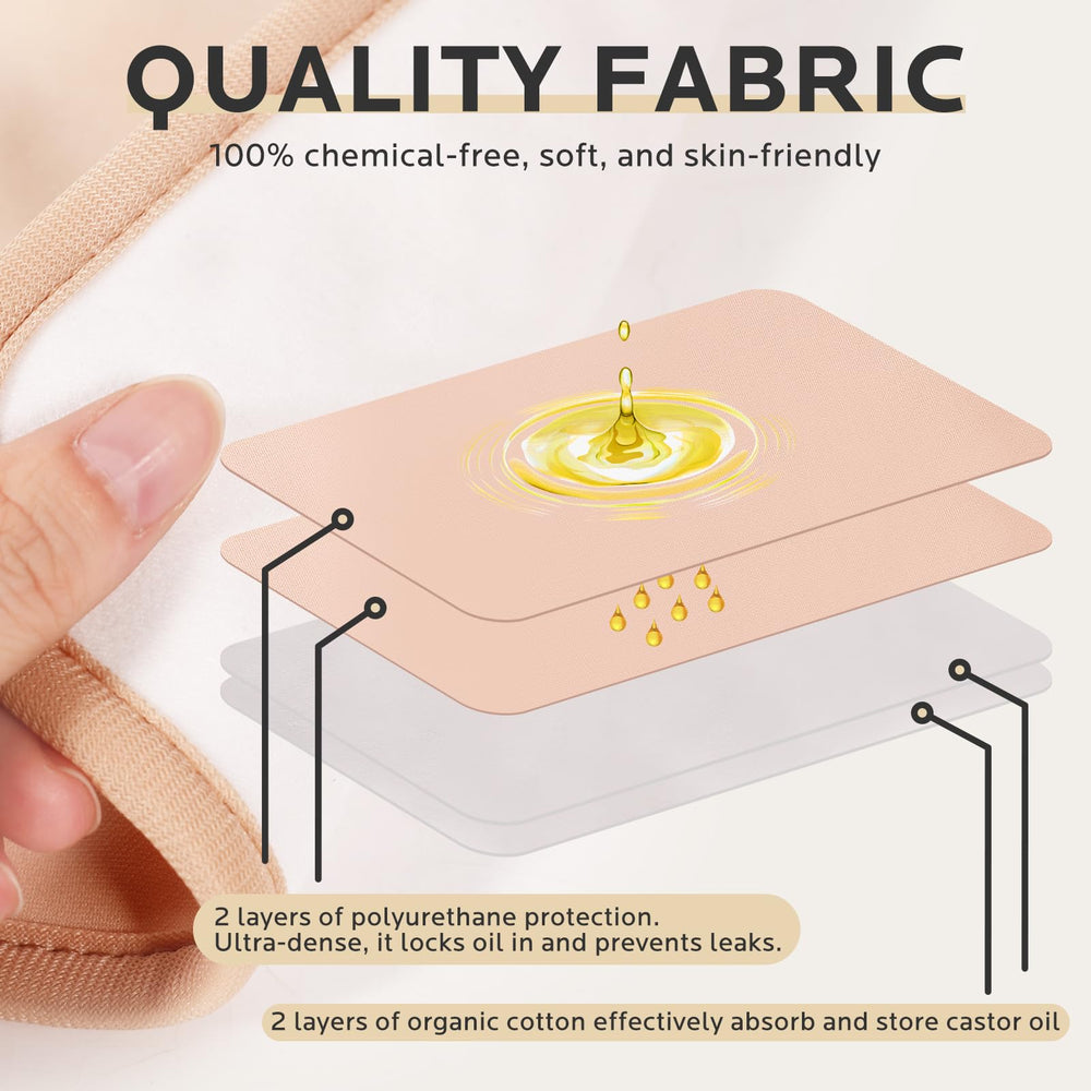 Wind in Hand organic flannel cloth shows gentle, moisture-friendly support for packs