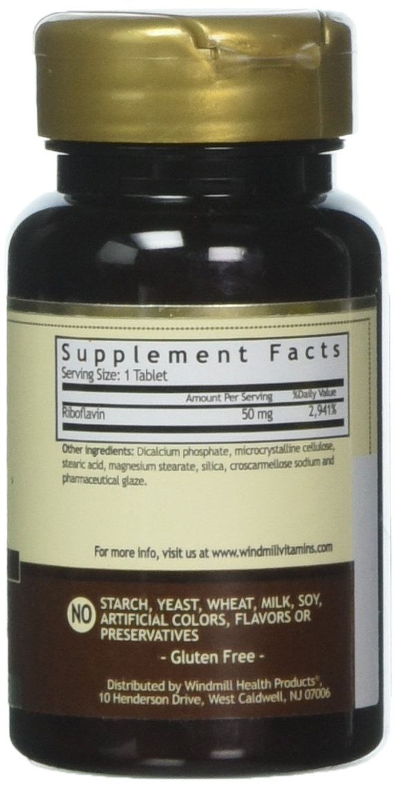 Windmill VIT B-2 bottle cap close-up showing vegan capsules for daily energy metabolism